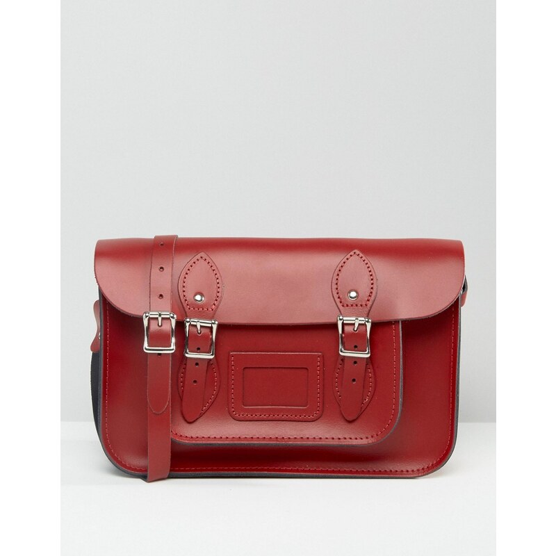 The Leather Satchel Company - Cartable 12,5 pouces - Rouge