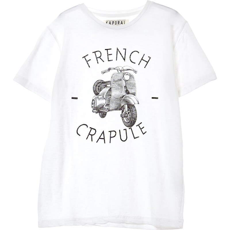 Kaporal Gavid - T-shirt en coton - blanc