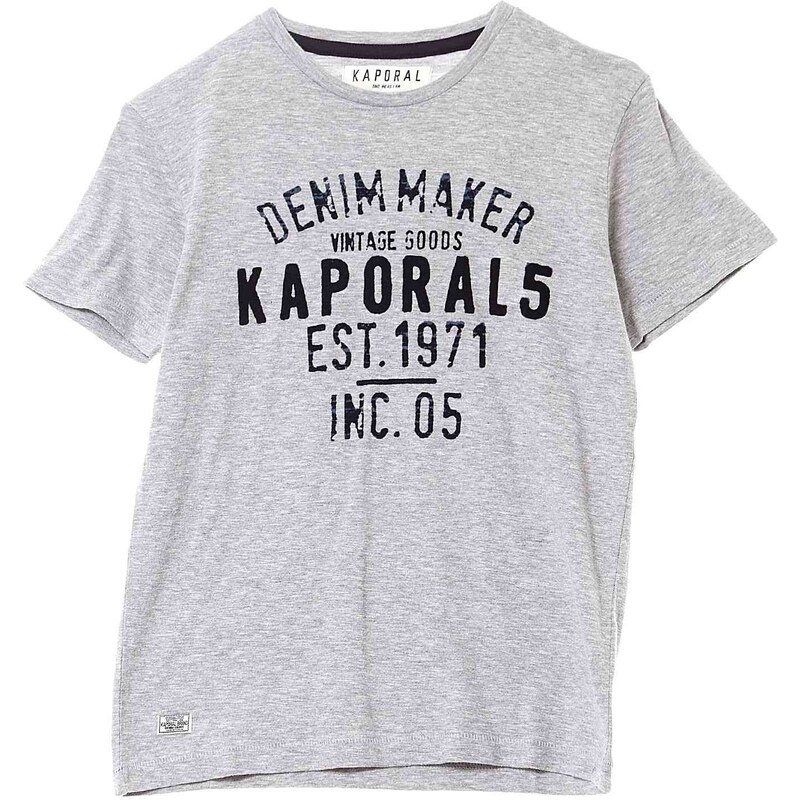 Kaporal Gedy - T-shirt en coton - gris