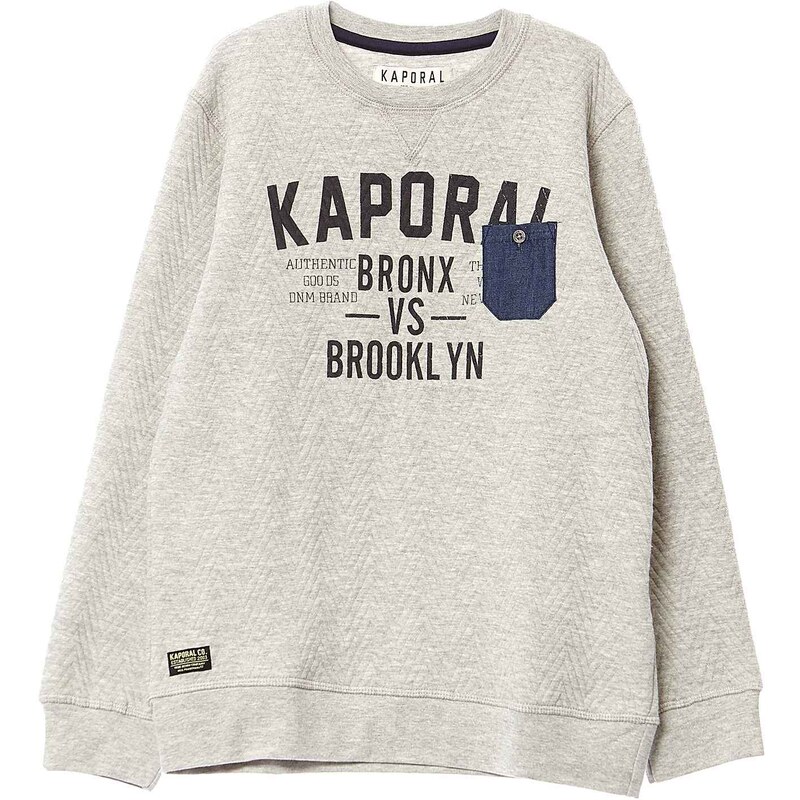 Kaporal Goom - Sweat-shirt en coton mélangé - gris
