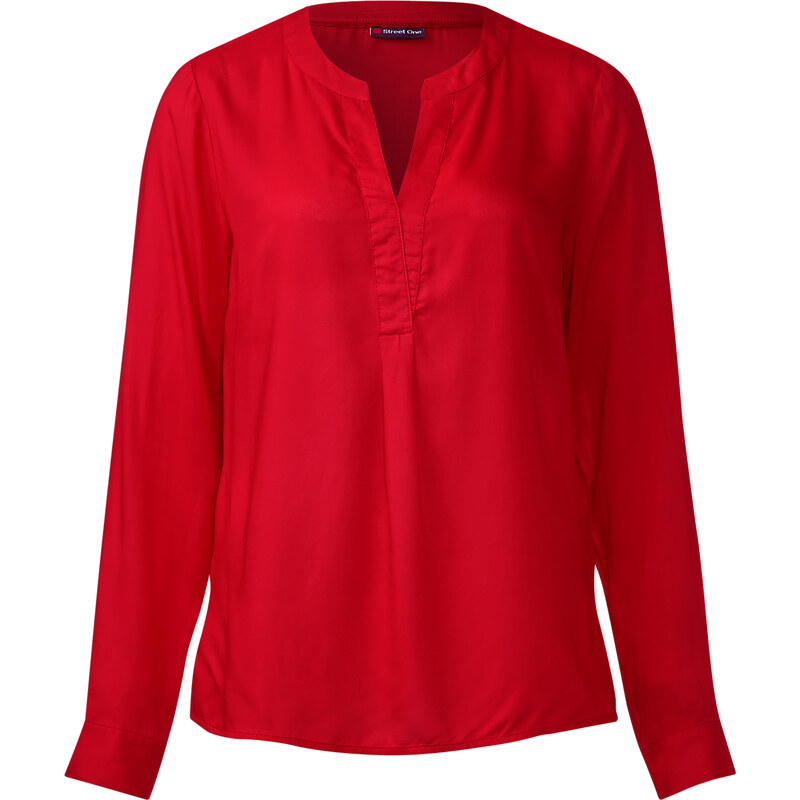 Street One - Blouse tunique sobre Henisa - pure red