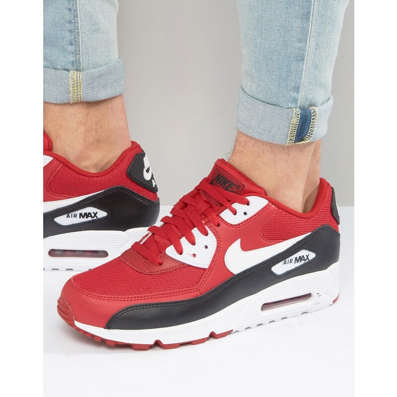 Nike - Air Max 90 Essential - Baskets - Rouge 537384-610 - Rouge