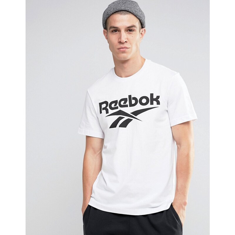 Reebok - Vector - T-shirt avec logo - Blanc AZ9528 - Blanc