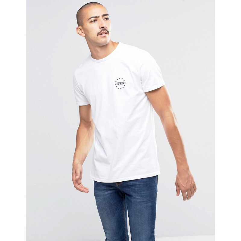 Edwin - Union - T-shirt - Blanc