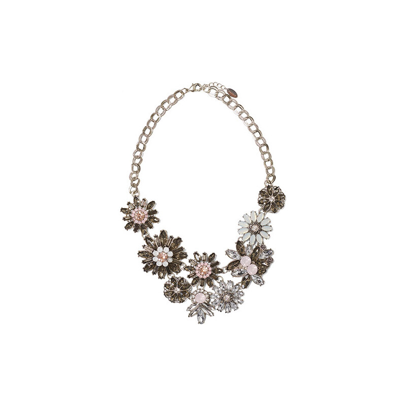 Esprit Collier original orné de fleurs et de perles