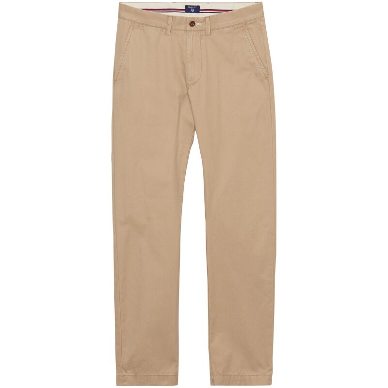 GANT Pantalon Chino Regular - Dark Khaki