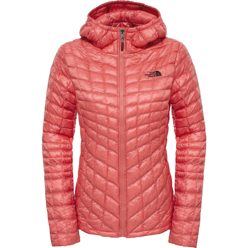 The North Face Thermoball Hoodie W doudoune synthétique spiced coral