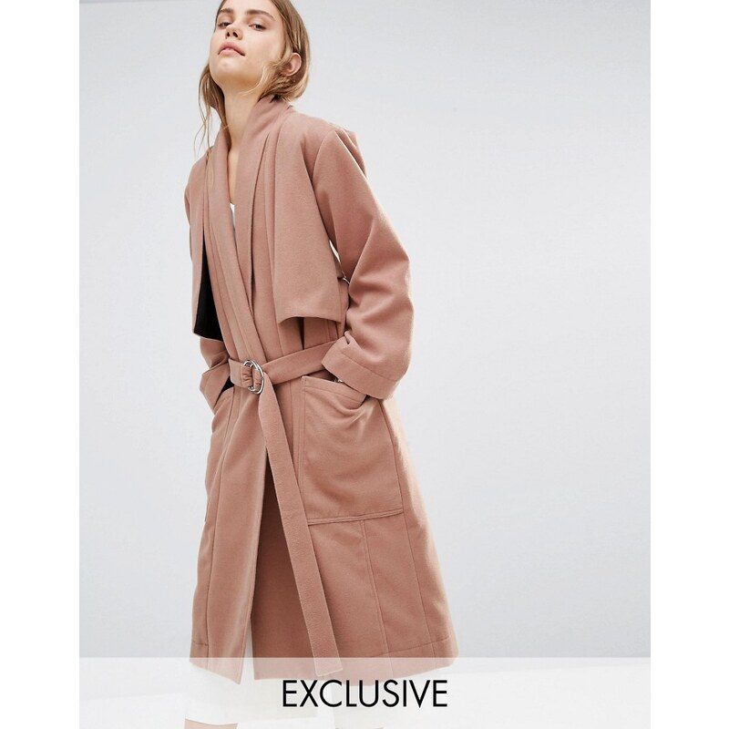 House Of Sunny - Trench-coat casual de luxe - Fauve