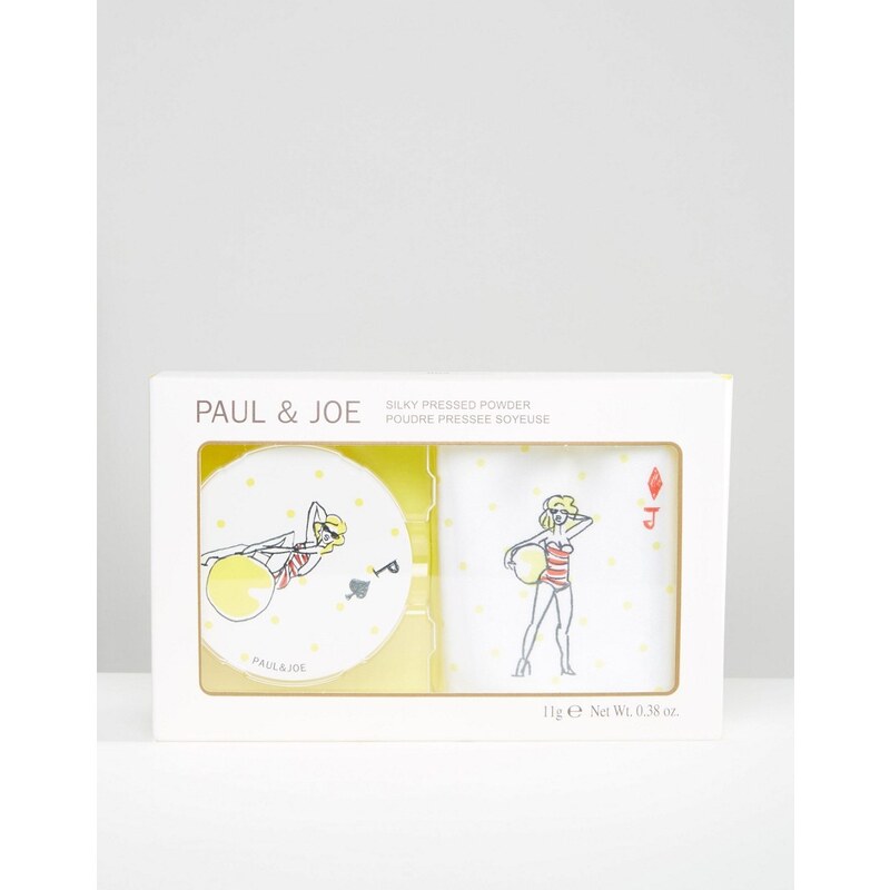Paul & Joe - Poudre pressée protectrice soyeuse en édition limitée - Beige