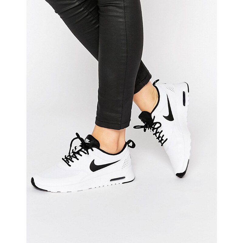 Nike - Air Max Thea - Baskets - Noir et blanc - Blanc