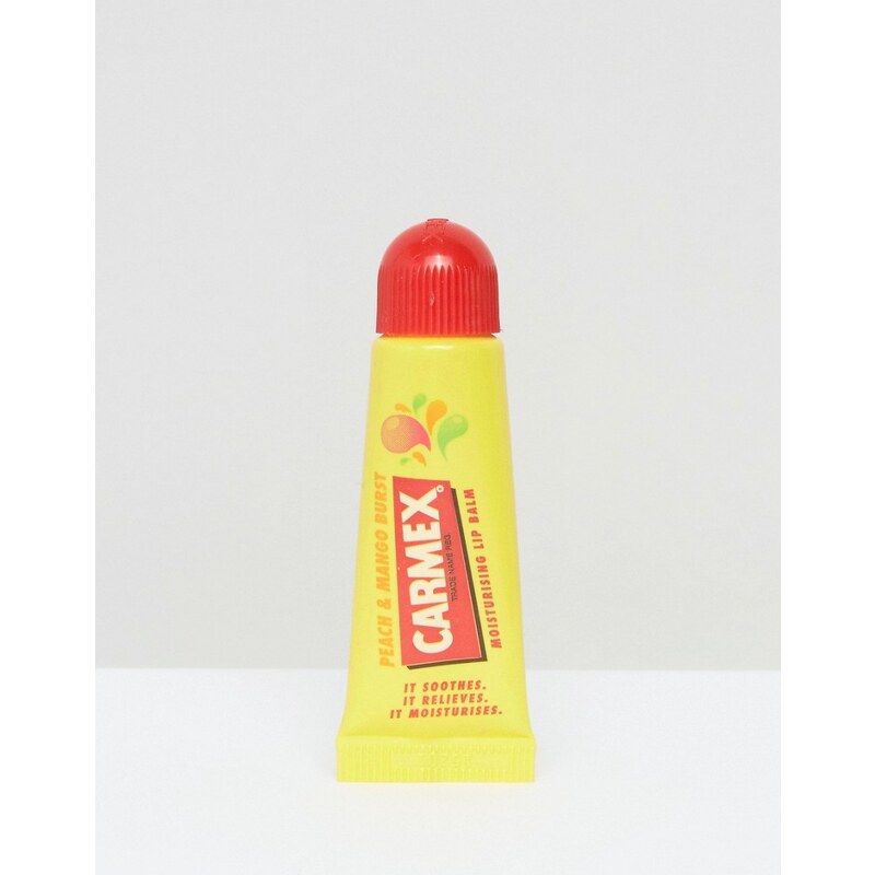 Beauty Extras Carmex - Peach & Mango Burst - Tube de baume à lèvres hydratant - Clair