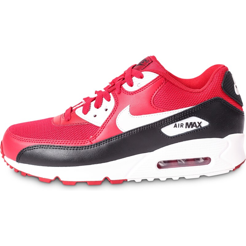 Nike Baskets/Running Air Max 90 Essential Rouge Et Noire Homme