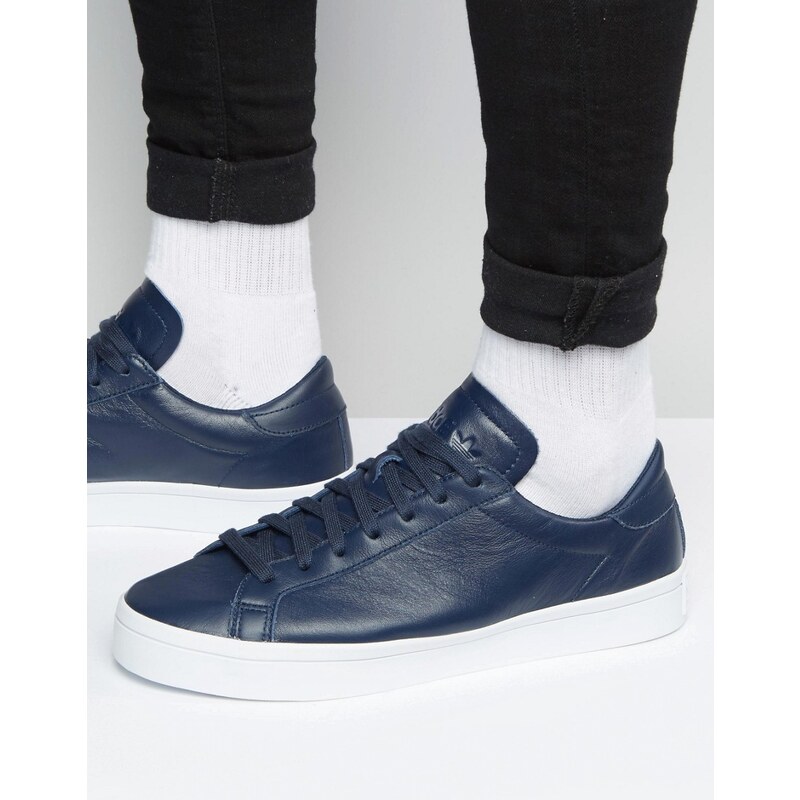 Adidas Originals - Court Vantage S76209 - Baskets - Bleu - Bleu