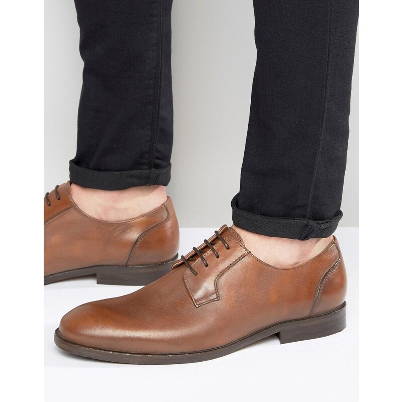Selected - Antonio - Chaussures habillées en cuir - Fauve - Marron