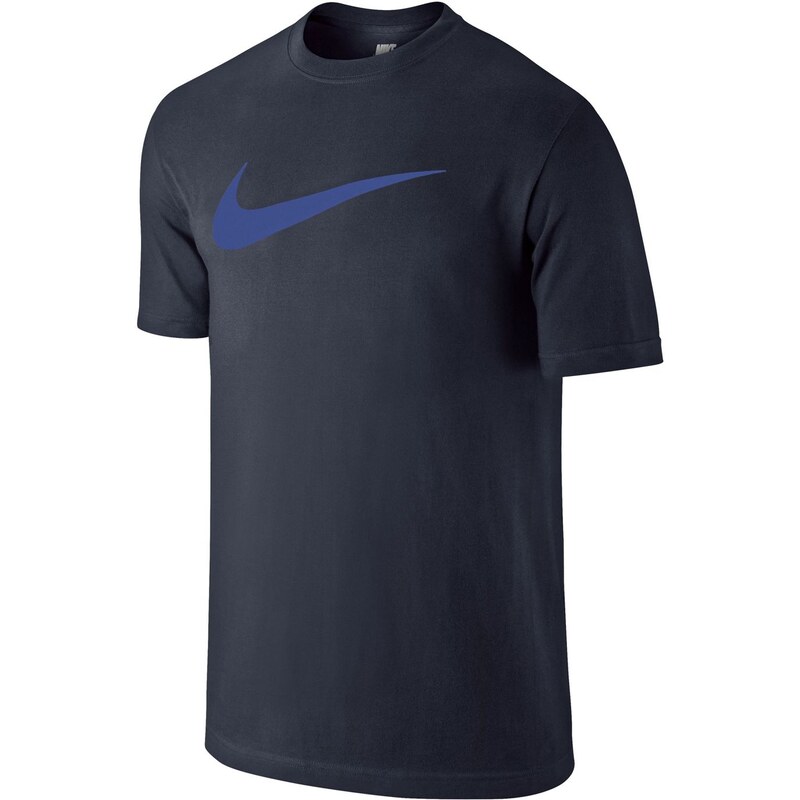 Nike TEE-CHEST SWOOSH - T-shirt - bleu foncé