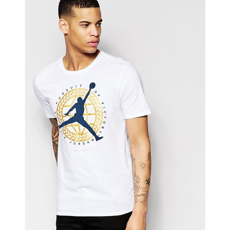 Nike - Jordan Jumpan In Pursuit - T-shirt - Blanc 801068-100 - Blanc