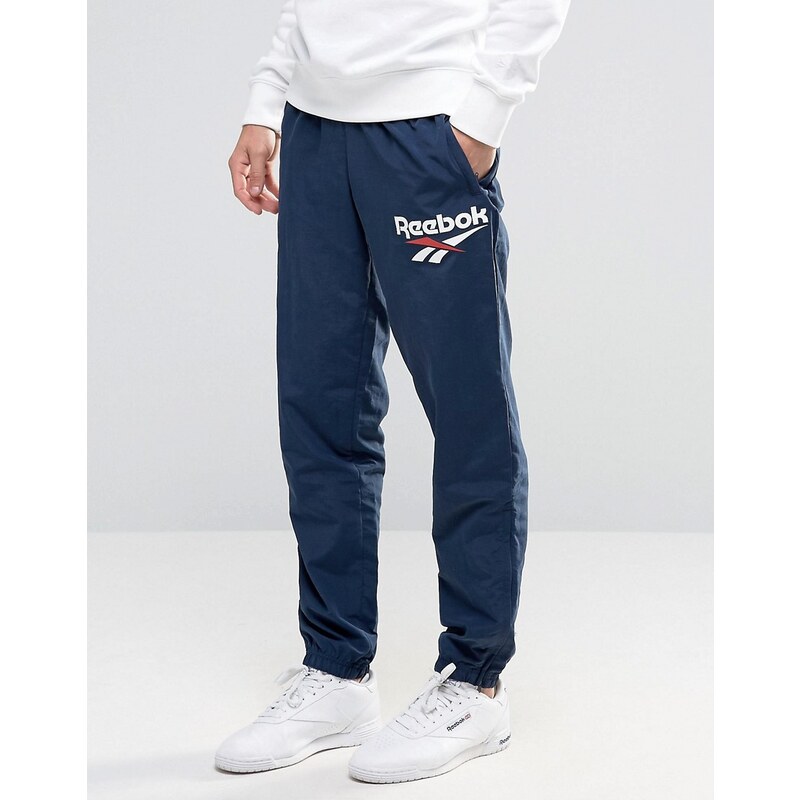 Reebok - Vector - AZ9541 - Pantalon de jogging avec logo - Bleu - Bleu