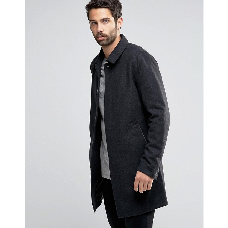 Only & Sons - Trench en laine - Gris