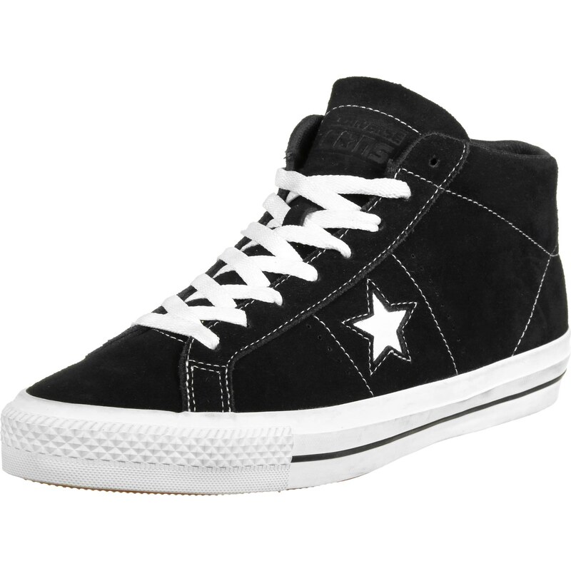 Converse Cons One Star Pro Mid Sneaker black/white/black