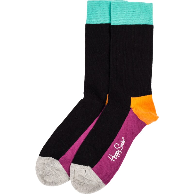 Happy Socks Chaussettes Chaussettes Colorées Noires Femme