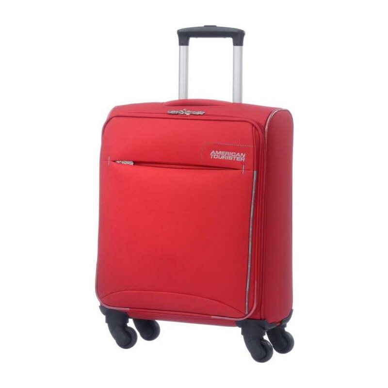 AMERICAN TOURISTER Valise S souple 4roues SAMSONITE Rouge