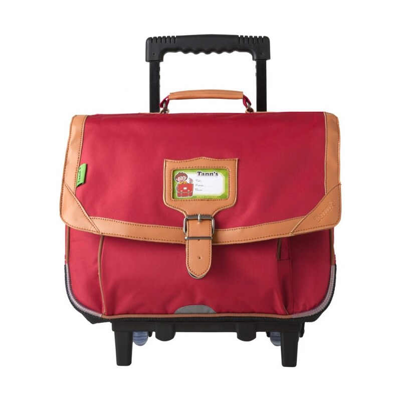 Cartable Trolley TANN'S Classic 38cm Rouge