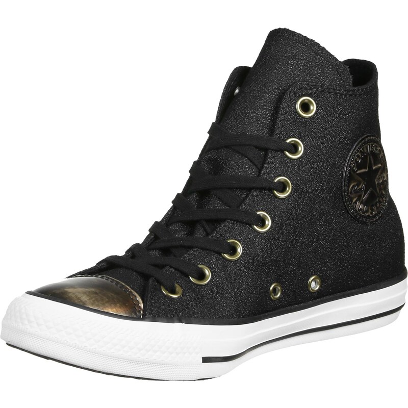 Converse All Star Hi W chaussures black/light gold