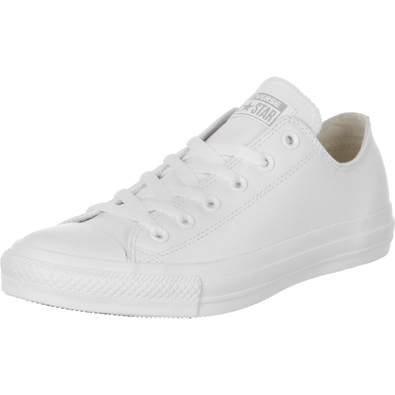 Converse All Star Ox Leather chaussures white monochrome