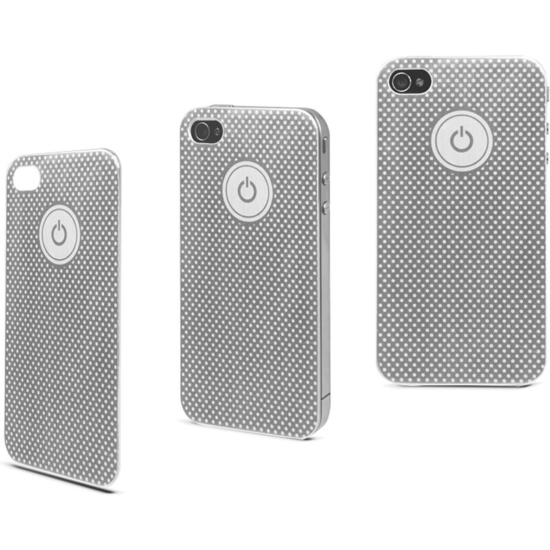 Muvit Coque pour iPhone 4/4S - gris
