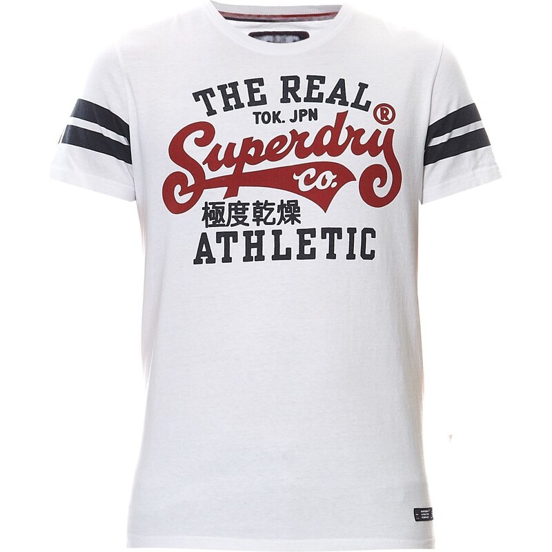Superdry Real Tokyo Tee - T-shirt - blanc