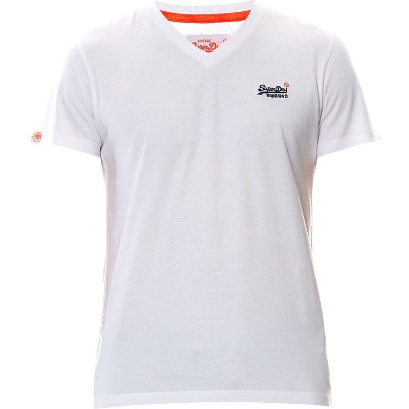 Superdry Orange Label Vintage - T-shirt - blanc