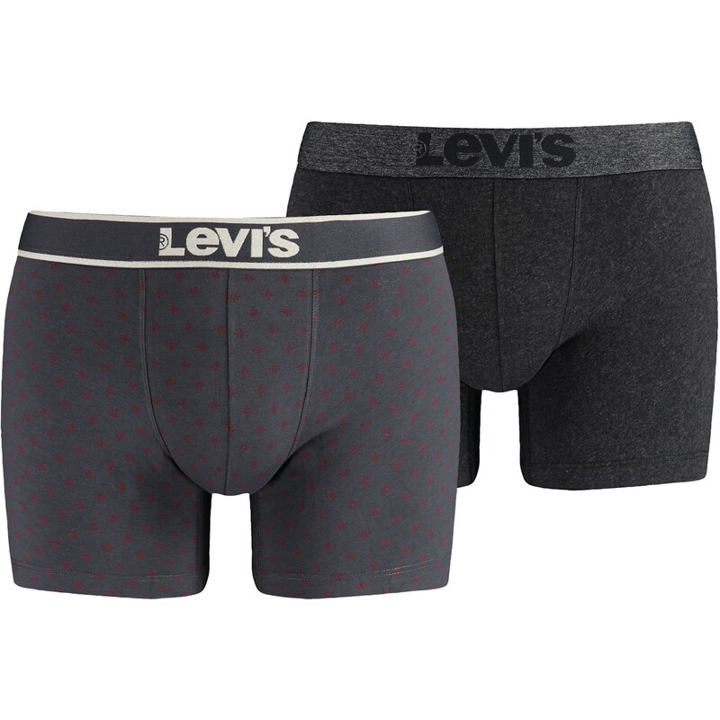Levi's Underwear Starry Night - Lot de 2 boxers - anthracite