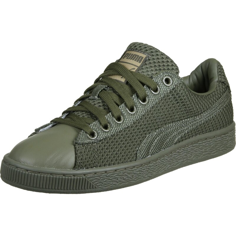 Puma Basket Tech Pack chaussures burnt/olive