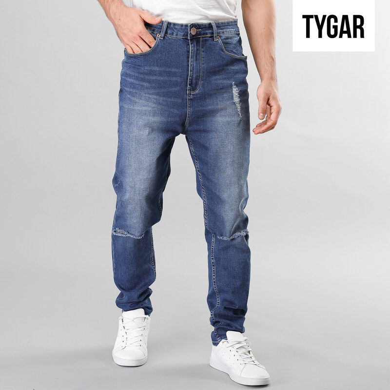 Jeans Comfort fit Tygar avec découpes