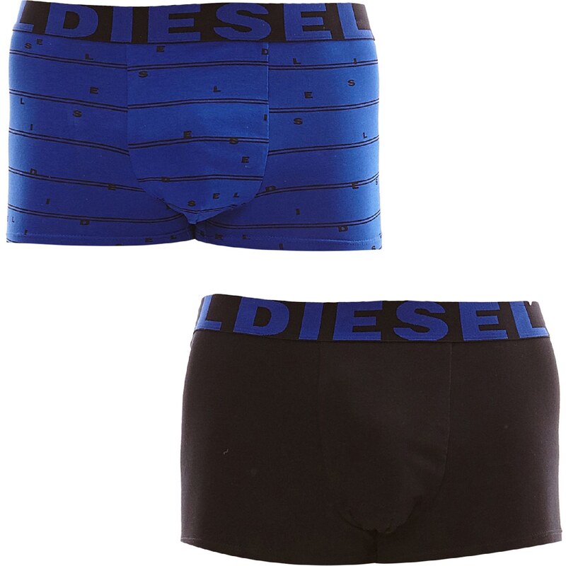 Diesel Damien - Lot de 2 boxers - bleu