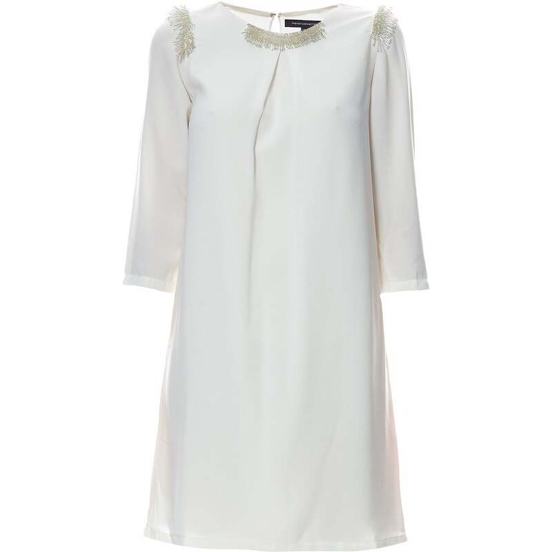 French Connection Robe cocktail - blanc