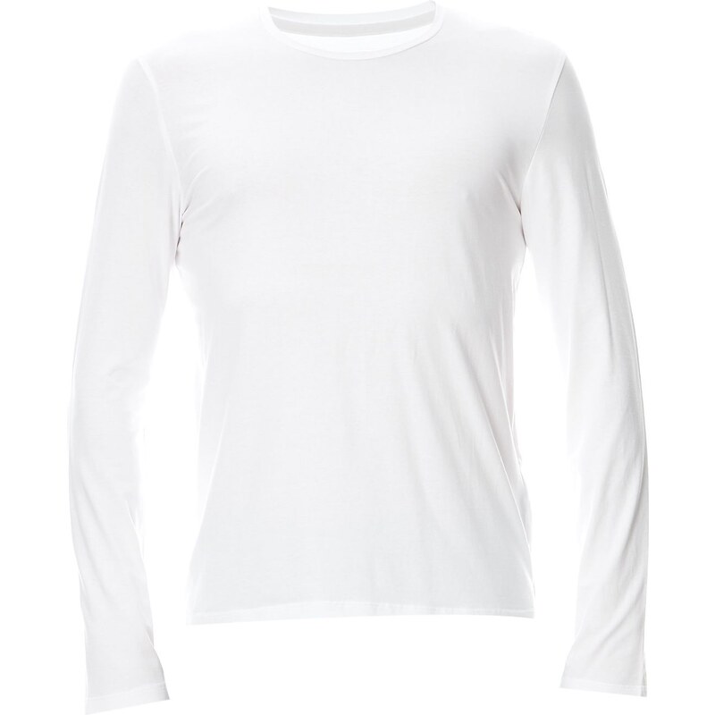 Celio CE Uni 2 - T-shirt à manches longues en coton mélangé - blanc