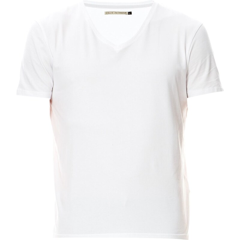 Celio Jeuni - T-shirt en coton mélangé - blanc