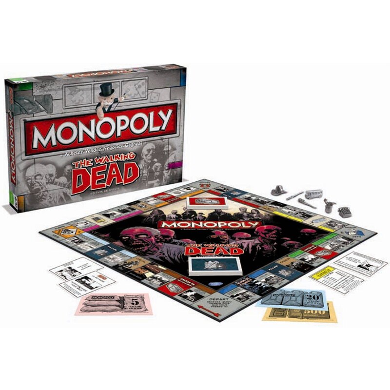 Winning Moves The walking dead - Monopoly - multicolore