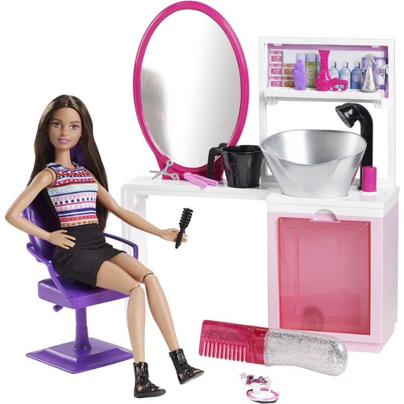 Mattel Barbie - Studio coiffure - multicolore
