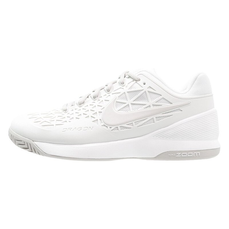 Nike Performance ZOOM CAGE 2 Chaussures de tennis sur terre battue summit white/light bone/white