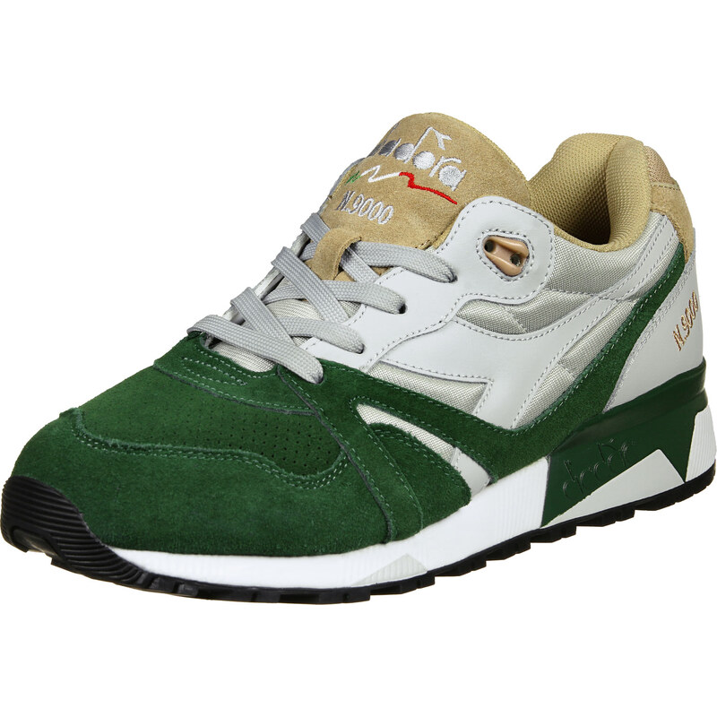 Diadora N9000 Double L chaussures gray violet/green/sand