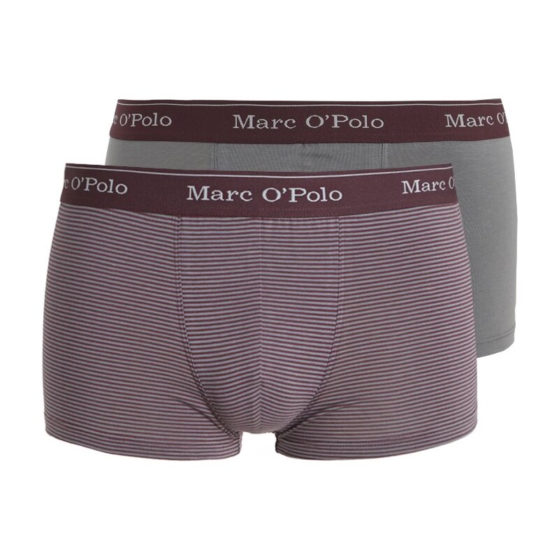 Marc O'Polo 2 PACK Shorty bordeaux/grey
