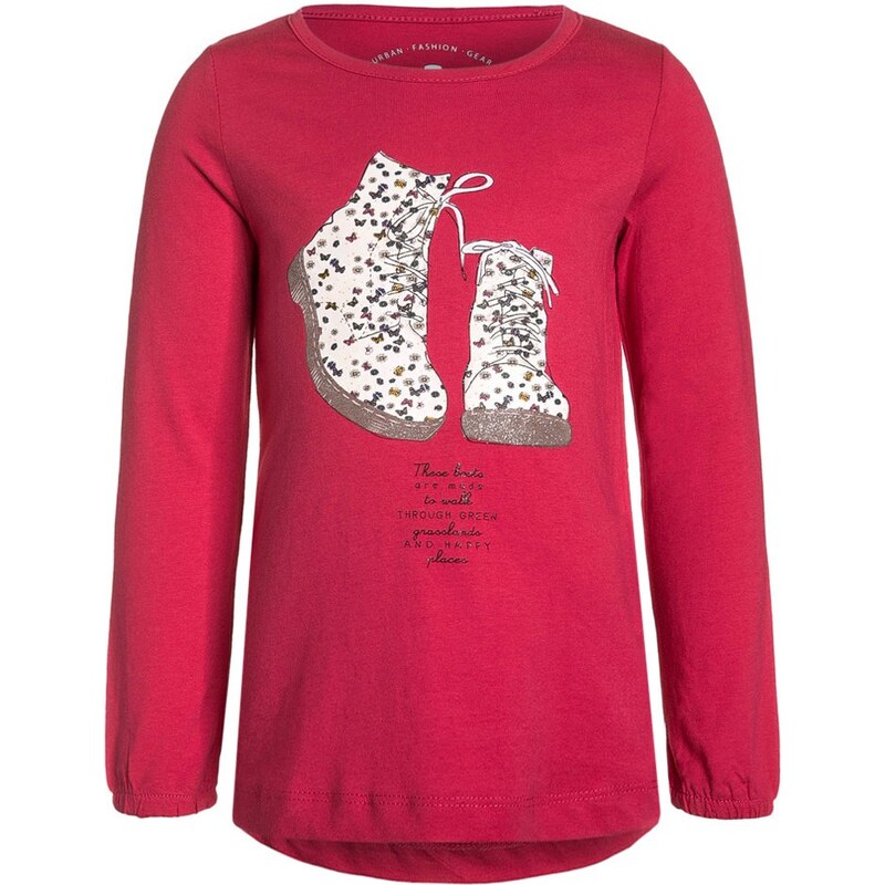 TOM TAILOR Tshirt à manches longues springtime red
