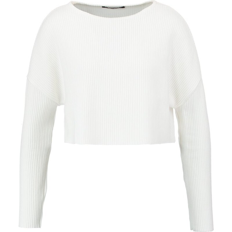 Missguided Sweatshirt white