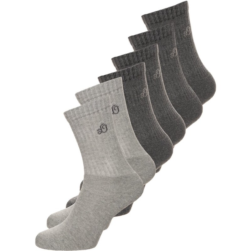 s.Oliver 6 PACK Chaussettes grey