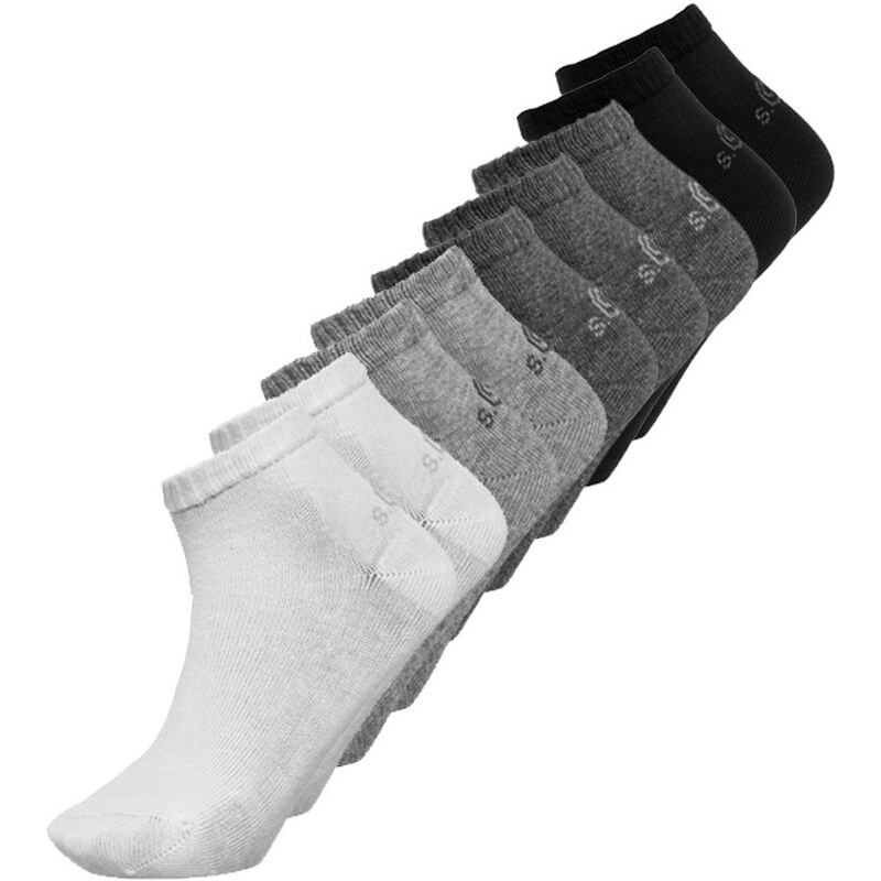 s.Oliver 9 PACK Chaussettes grey combo