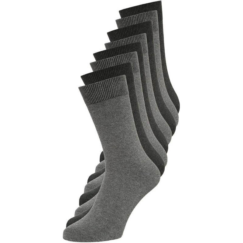 s.Oliver 8 PACK Chaussettes dark grey