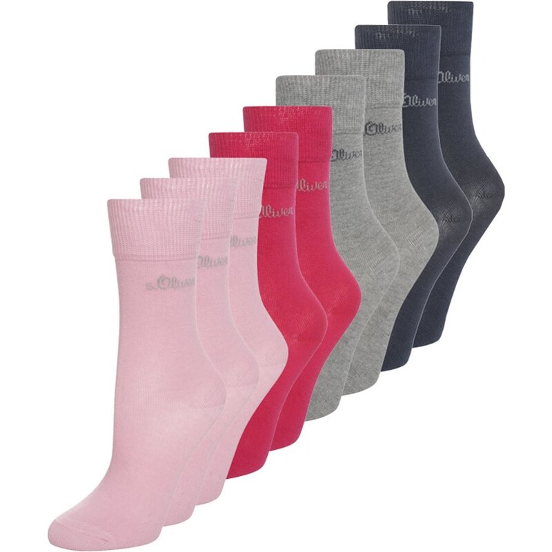 s.Oliver 9 PACK Chaussettes multicoloured