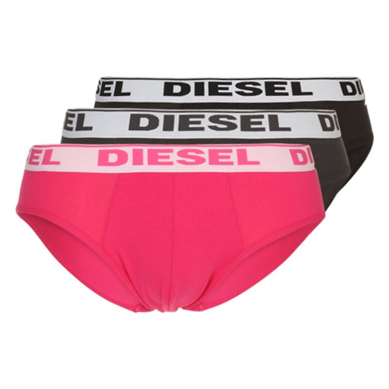 Diesel UMBRANDRE 3 PACK Slip pink/grey/black